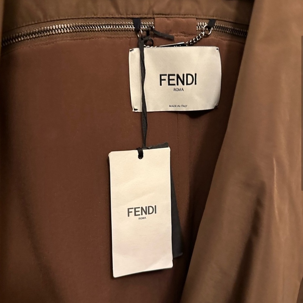 Fendi Art Nouveau Cap Coat size 8 - Picture 4 of 6